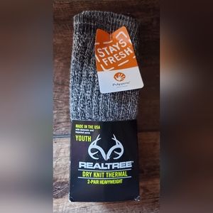 Realtree Youth Size Thermal Socks